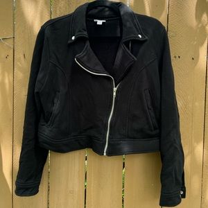 Large LuLaRoe Presley Motorcycle Jacket